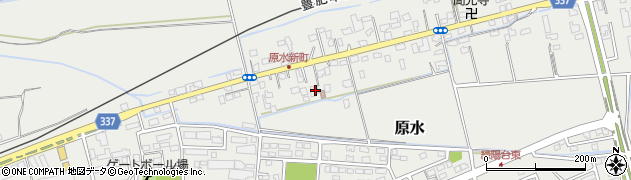 熊本県菊池郡菊陽町原水1540周辺の地図