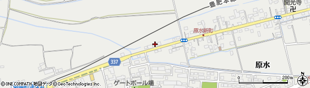 熊本県菊池郡菊陽町原水1656周辺の地図