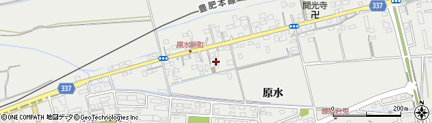 熊本県菊池郡菊陽町原水1543周辺の地図