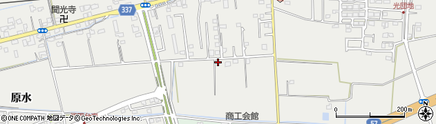 熊本県菊池郡菊陽町原水999周辺の地図