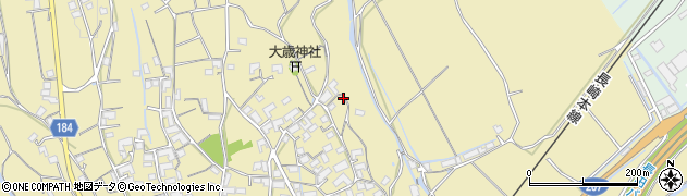 長崎県諫早市長田町284周辺の地図