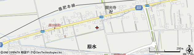 熊本県菊池郡菊陽町原水1566周辺の地図