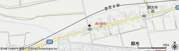 熊本県菊池郡菊陽町原水1648周辺の地図