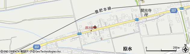 熊本県菊池郡菊陽町原水1630周辺の地図