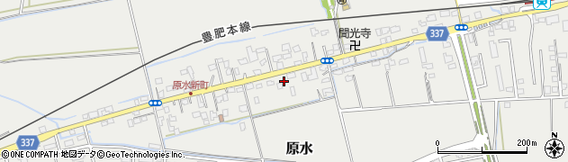 熊本県菊池郡菊陽町原水1559周辺の地図