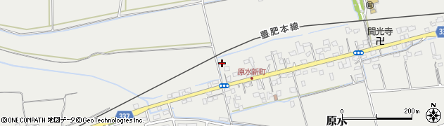 熊本県菊池郡菊陽町原水1646周辺の地図