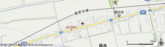 熊本県菊池郡菊陽町原水1626周辺の地図