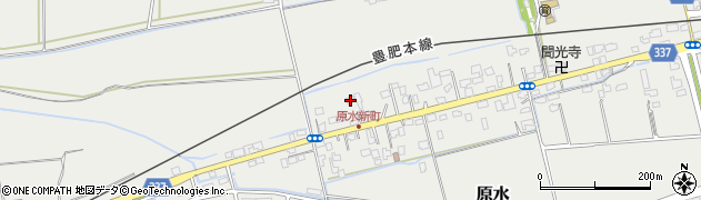 熊本県菊池郡菊陽町原水1635-2周辺の地図
