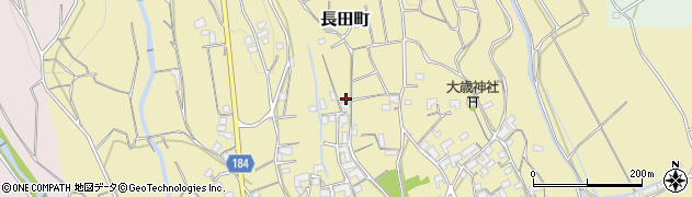 長崎県諫早市長田町3284周辺の地図