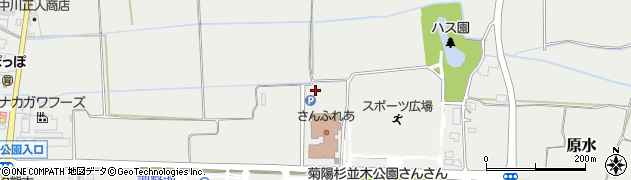 熊本県菊池郡菊陽町原水5397周辺の地図