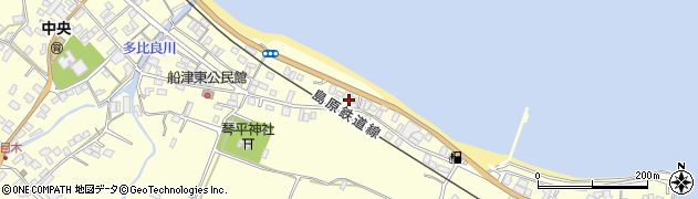 落水蒲鉾店周辺の地図