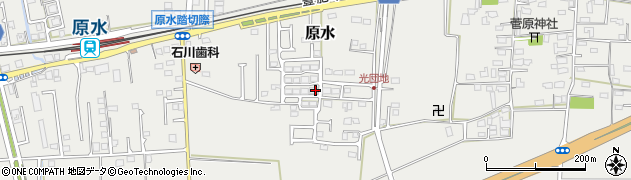 熊本県菊池郡菊陽町原水847周辺の地図