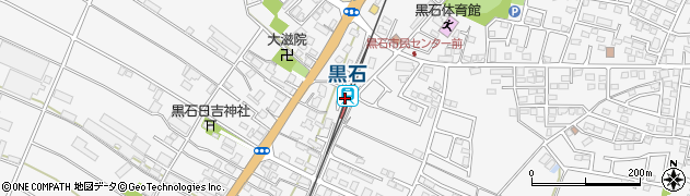 黒石駅周辺の地図