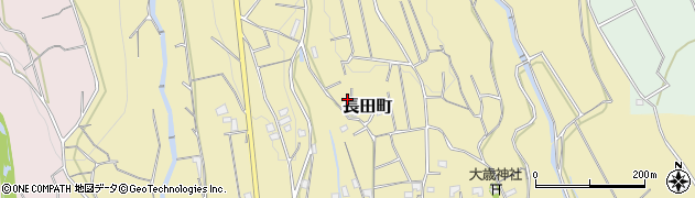 長崎県諫早市長田町3298周辺の地図