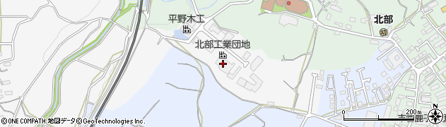 株式会社平野木工　北部工場周辺の地図