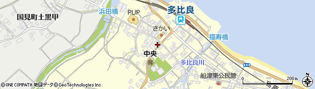 長崎県雲仙市国見町多比良（乙）周辺の地図