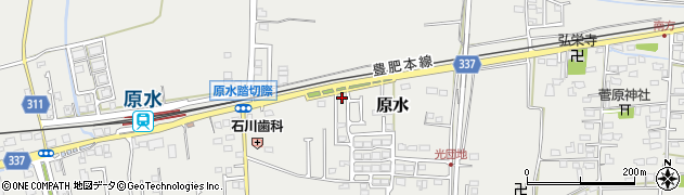 熊本県菊池郡菊陽町原水902-1周辺の地図