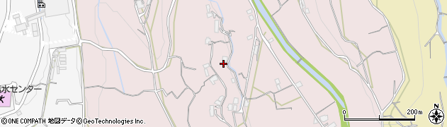 長崎県諫早市中田町653周辺の地図