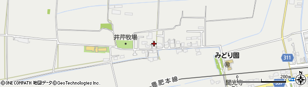 熊本県菊池郡菊陽町原水2001周辺の地図