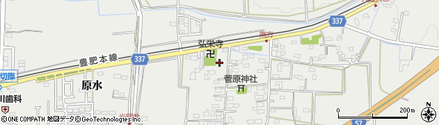熊本県菊池郡菊陽町原水730周辺の地図