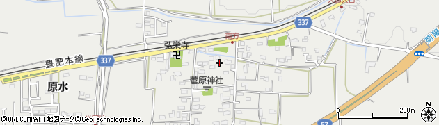 熊本県菊池郡菊陽町原水689周辺の地図