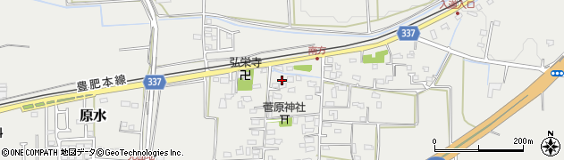 熊本県菊池郡菊陽町原水724周辺の地図