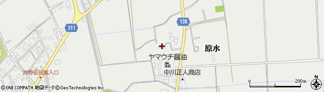 熊本県菊池郡菊陽町原水5547周辺の地図