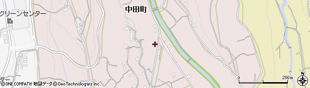 長崎県諫早市中田町503周辺の地図