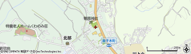 ブックオフ熊本北部店周辺の地図