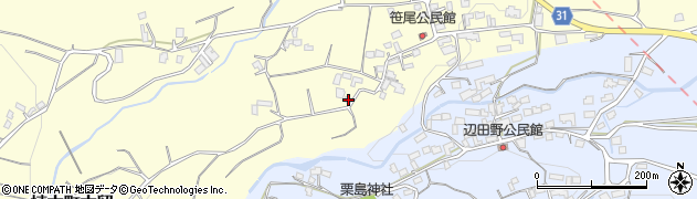 熊本県熊本市北区植木町木留810周辺の地図