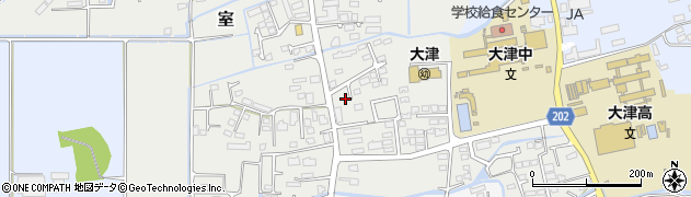熊本県菊池郡大津町室360周辺の地図