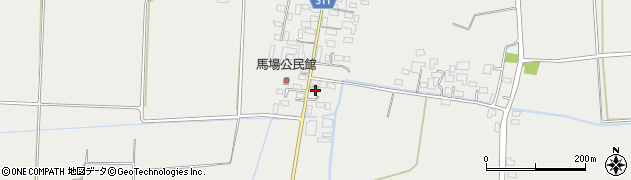 熊本県菊池郡菊陽町原水2267周辺の地図