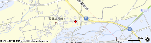 熊本県熊本市北区植木町木留754周辺の地図