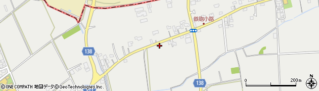 熊本県菊池郡菊陽町原水5552周辺の地図