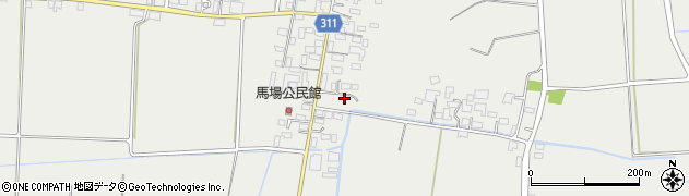 熊本県菊池郡菊陽町原水2264周辺の地図