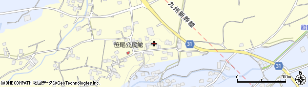 熊本県熊本市北区植木町木留653周辺の地図