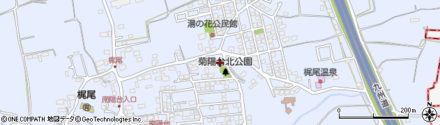 南陽台北公園周辺の地図