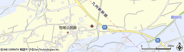 熊本県熊本市北区植木町木留655周辺の地図