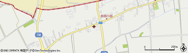 熊本県菊池郡菊陽町原水5543周辺の地図