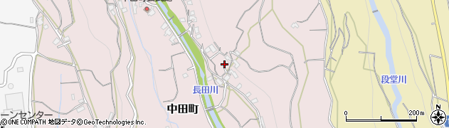 長崎県諫早市中田町112周辺の地図