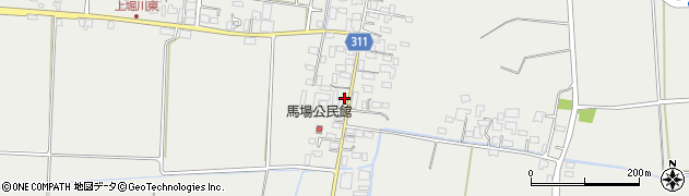 熊本県菊池郡菊陽町原水2287周辺の地図