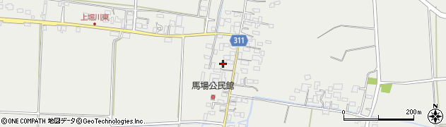 熊本県菊池郡菊陽町原水2291周辺の地図