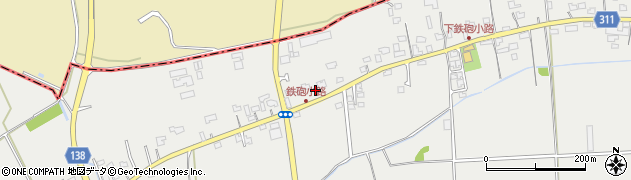 熊本県菊池郡菊陽町原水5982周辺の地図