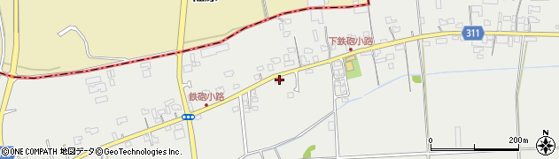 熊本県菊池郡菊陽町原水5524周辺の地図