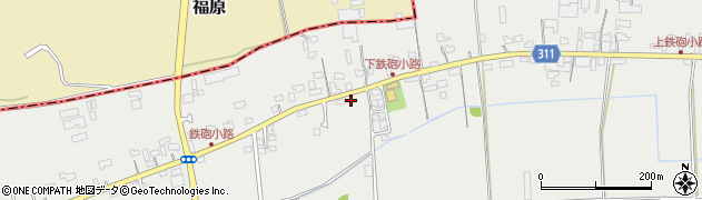 熊本県菊池郡菊陽町原水5517周辺の地図