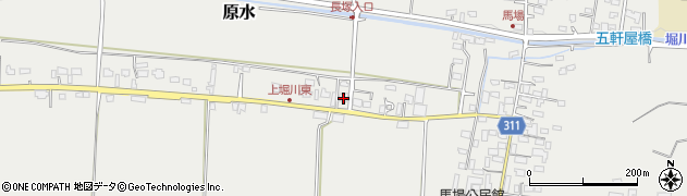 熊本県菊池郡菊陽町原水5131周辺の地図