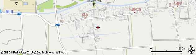 熊本県菊池郡菊陽町原水2628周辺の地図