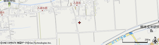 熊本県菊池郡菊陽町原水3239-2周辺の地図