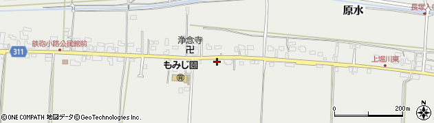 熊本県菊池郡菊陽町原水5198周辺の地図