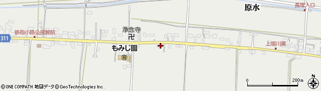 熊本県菊池郡菊陽町原水5194周辺の地図